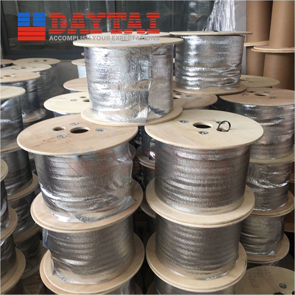 FRP Messenger GJYXFCH-1, 2, 4 Core G657A FTTH Fiber Optic Drop Cable