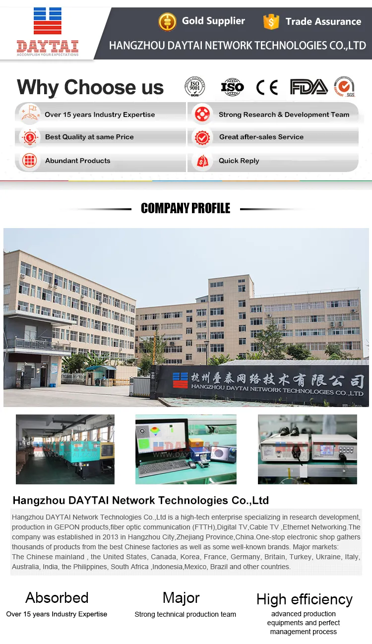 FRP Messenger GJYXFCH-1, 2, 4 Core G657A FTTH Fiber Optic Drop Cable