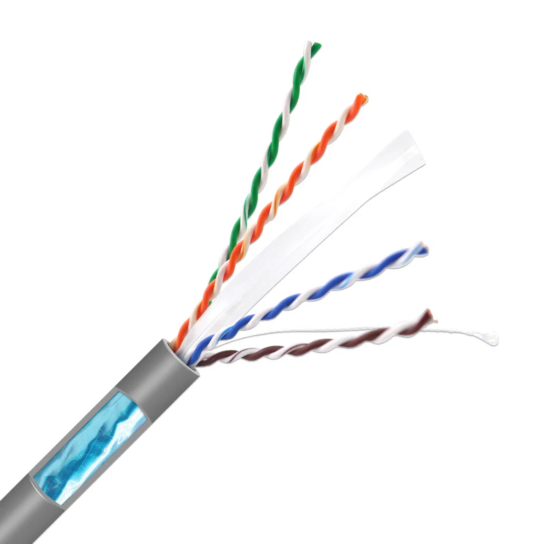 FTP Indoor Outdoor 4pair 24 AWG Cobre UTP Cat 6 1000FT LAN Network Cable