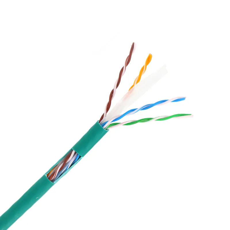 FTP Indoor Outdoor 4pair 24 AWG Cobre UTP Cat 6 1000FT LAN Network Cable