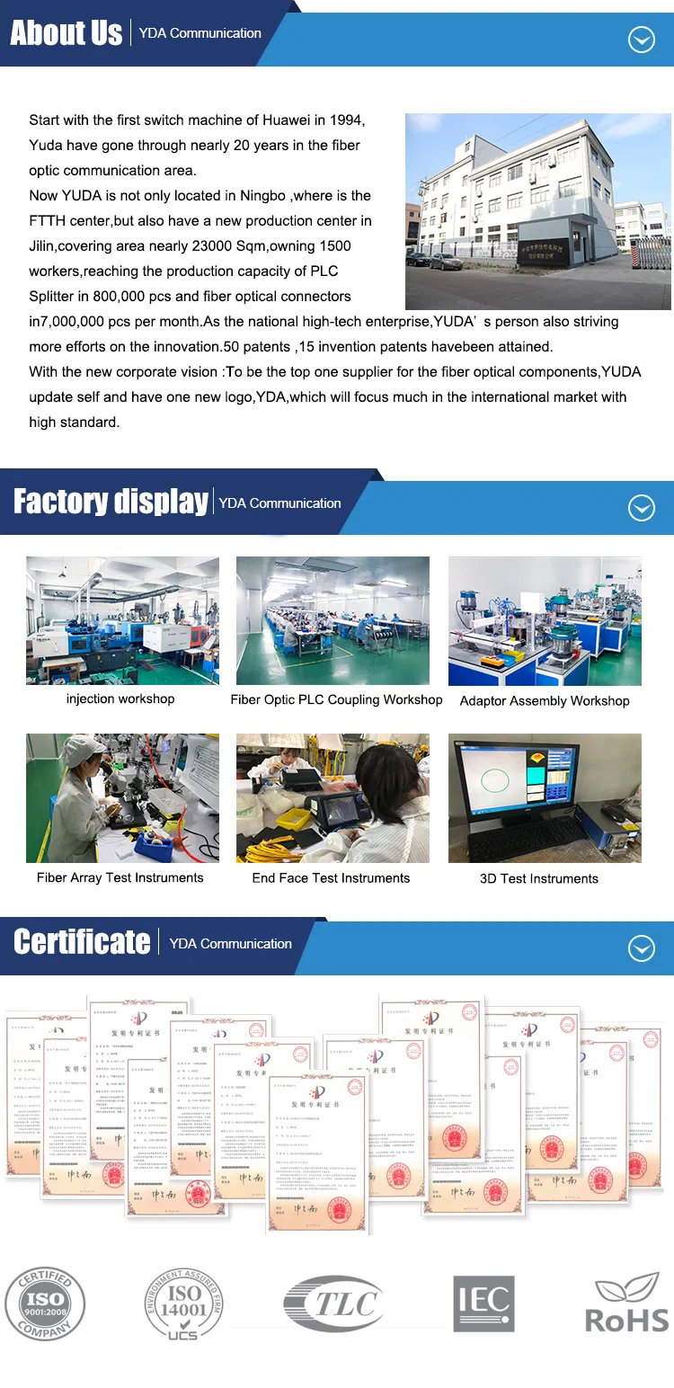 FTTH China Supplier Indoor FC Fiber Optic Patch Cord