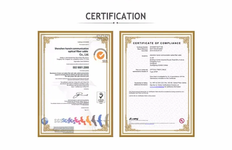 FTTH Fast Connector Equipment OEM Manufactory Indoor mm Sc Optical Fiber Patch Cords by 20 Years Factory Hanxin