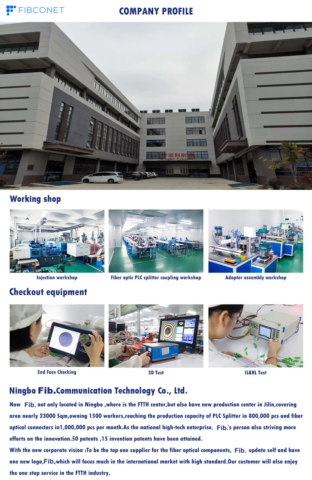 FTTH Single Mode 9/125 Duplex Sc/APC - LC/APC PVC LSZH Fiber Optic Patch Cord