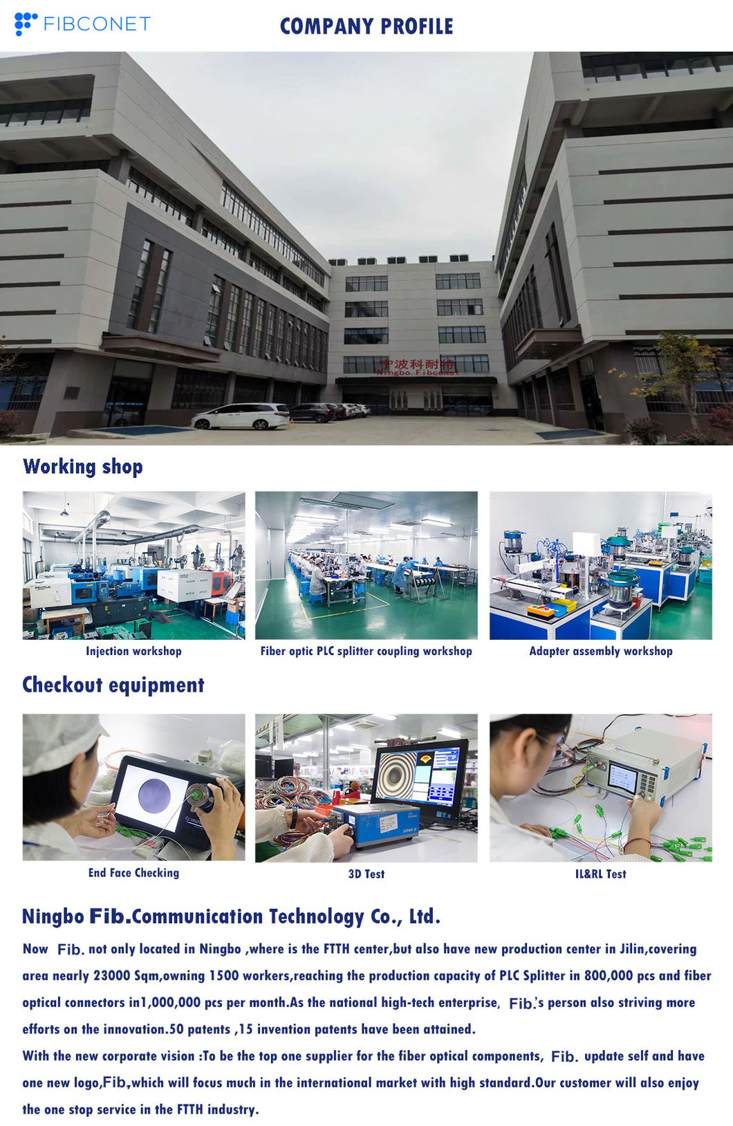 FTTH Single Mode 9/125 Simplex LC Upc - LC Upc PVC LSZH Fiber Optic Patch Cord Cable Cord with Connector