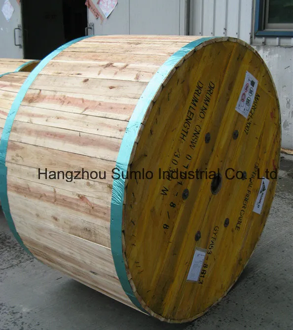 GYTA53 Outdoor Fiber Cable Use for Direct Burial, Aluminum Tape, Metallic Type