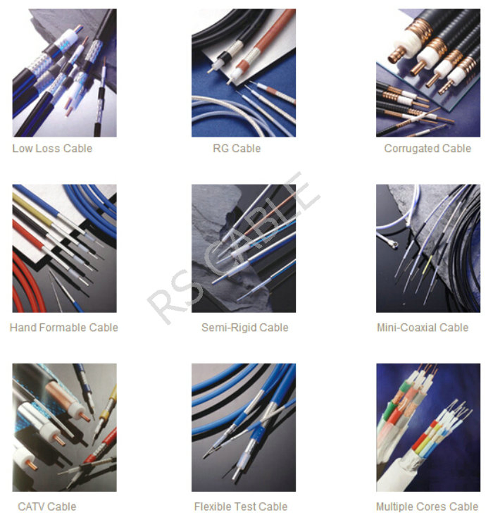 High Quality 50ohm RF 3D- Fb Coaxial Cable