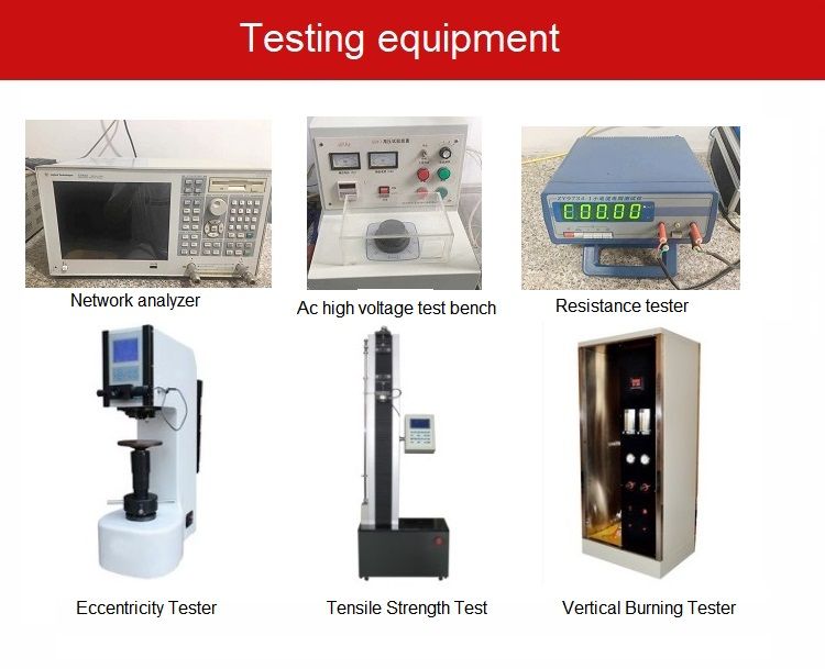 High Quality Coaxial RG6 Cable Bulk Dual Quad Shield Coax 18 AWG TV Satellite