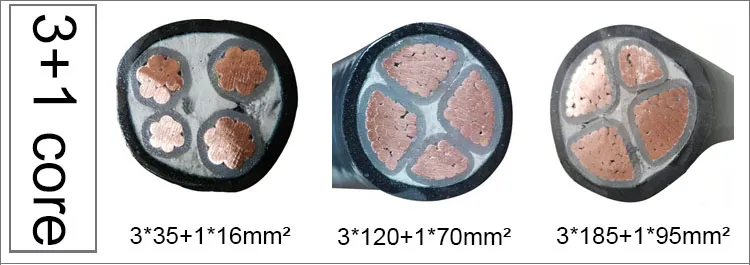 High Quality XLPE PVC Covered Wire Cable Medium Voltage Electric Wire
