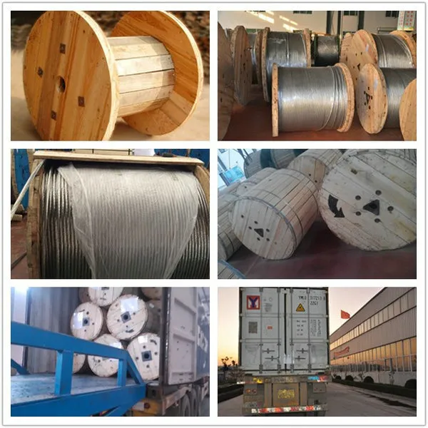 High Tensile Strength Galvanized Steel Wire / Strand Gsw for ACSR
