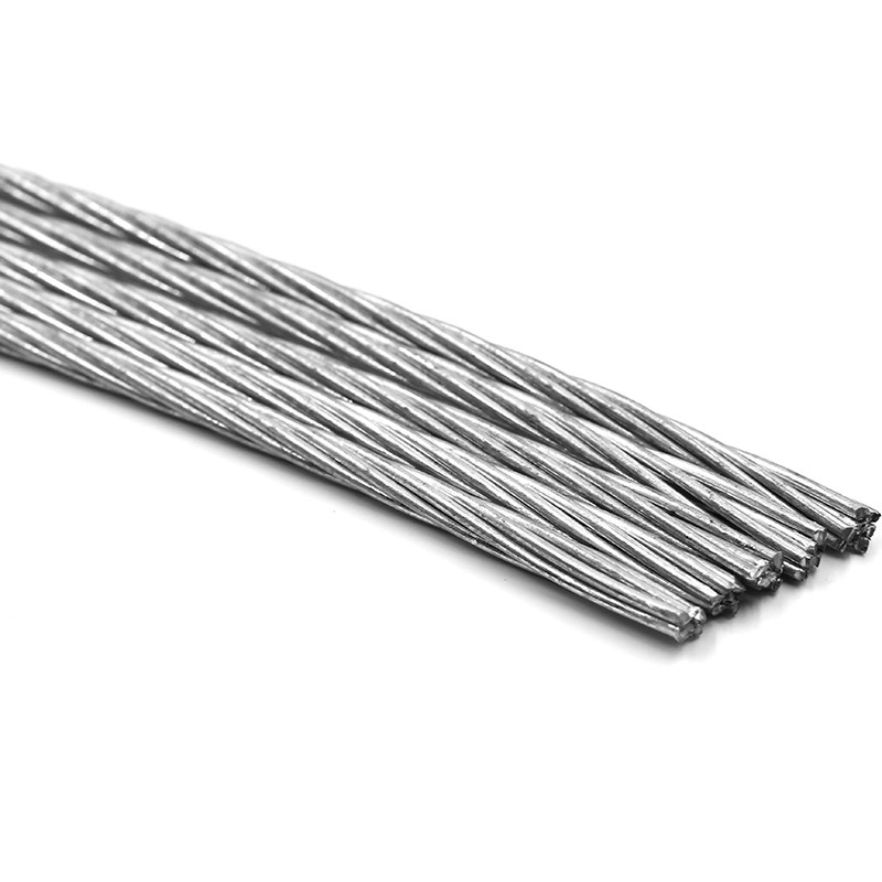 Hot DIP Gsw Galvanized Steel Wire Zinc Coated Stay Guy Wire