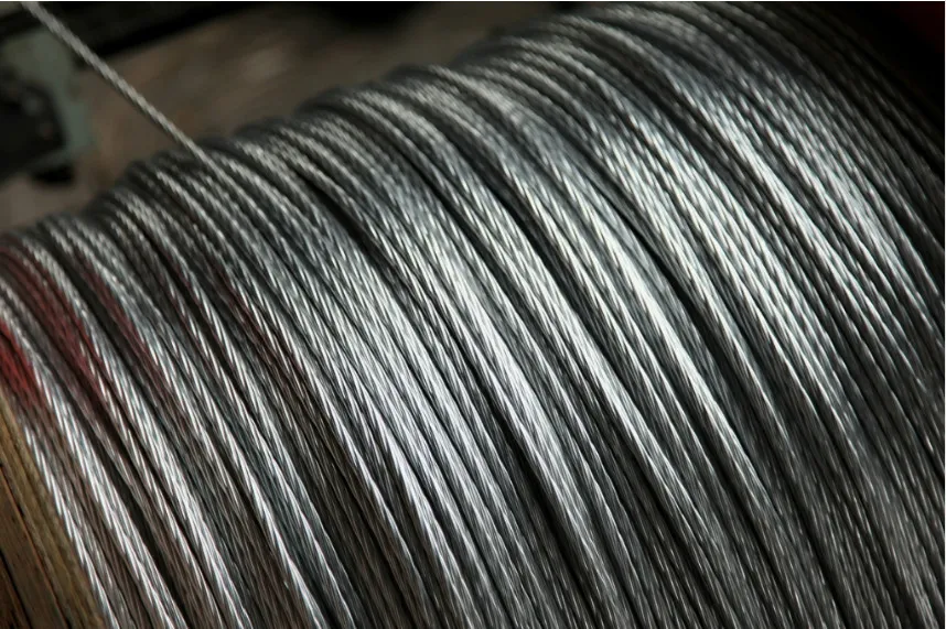Hot DIP Gsw Galvanized Steel Wire Zinc Coated Stay Guy Wire