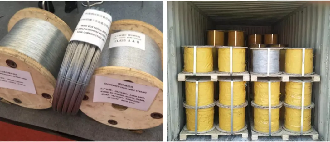 Hot DIP Gsw Galvanized Steel Wire Zinc Coated Stay Guy Wire
