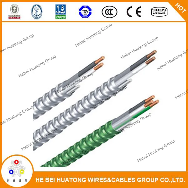 Hot Sell New Supply 3 Phase with Earth Conductor Aluminum Mc Cable