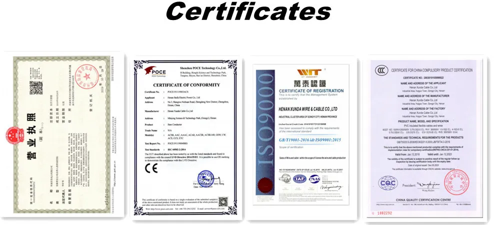 IEC BS ASTM Standard AAAC All Aluminum Alloy Conductor Bare Aluminum Overhead Power Lines