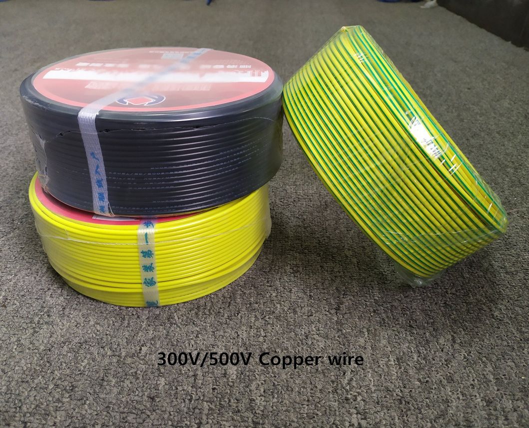 IEC Standard PVC PE Insulated Flexible Building House Wiring Copper Cable Household Flame Retardancy 300 500V Electrical Wire
