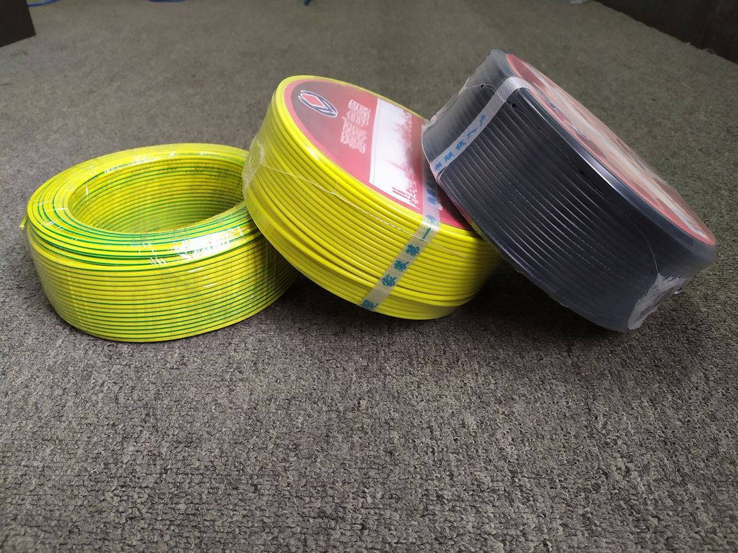 IEC Standard PVC PE Insulated Flexible Building House Wiring Copper Cable Household Flame Retardancy 300 500V Electrical Wire