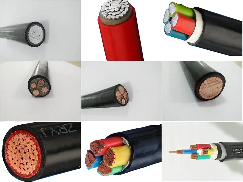 IEC60502 Copper Standard Nyy/Nayy/Na2xy/N2xy/N2xry Power Steel Wier Tape Armored Cable