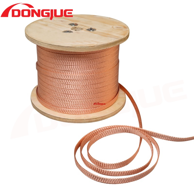 Braided copper wire