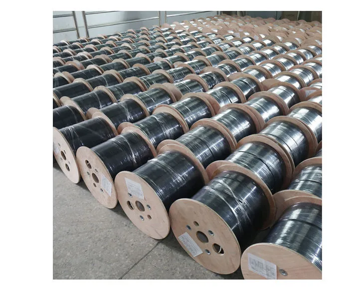 Indoor Outdoor Gjyxch GJYXFCH FTTH 1core 2 Core 4core G657A2 Fibra Drop Flat Cable Fiber Optic