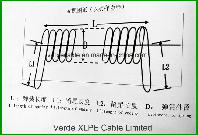 Industry Control Cables Special PUR Cables Coil Spiral Telephone Cable