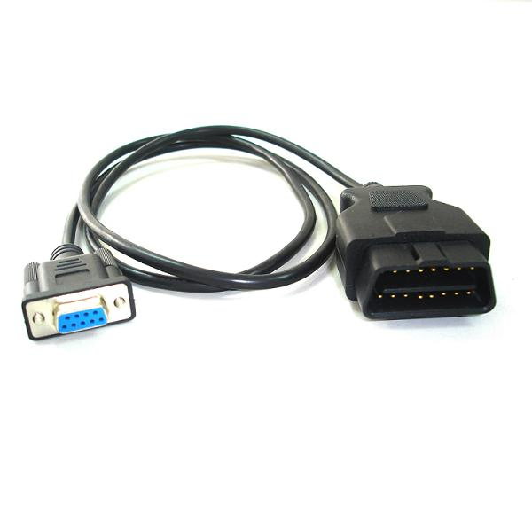 J1962 OBD - II 16m to D B9p F Cable
