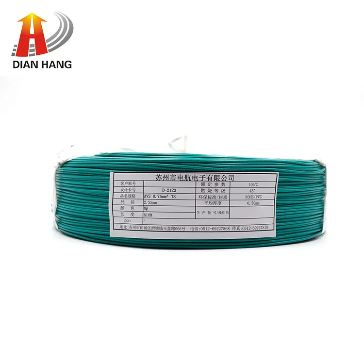 Japan Standard Jaso D 611/1994 AVS Automotive Wire PVC Copper Thinned Control Wire