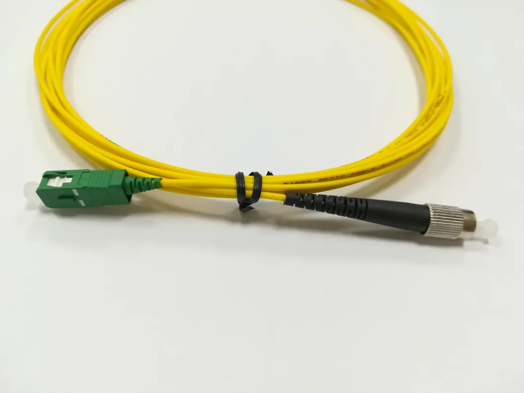 LC Sc Optical Fiber Cable with Small Boot