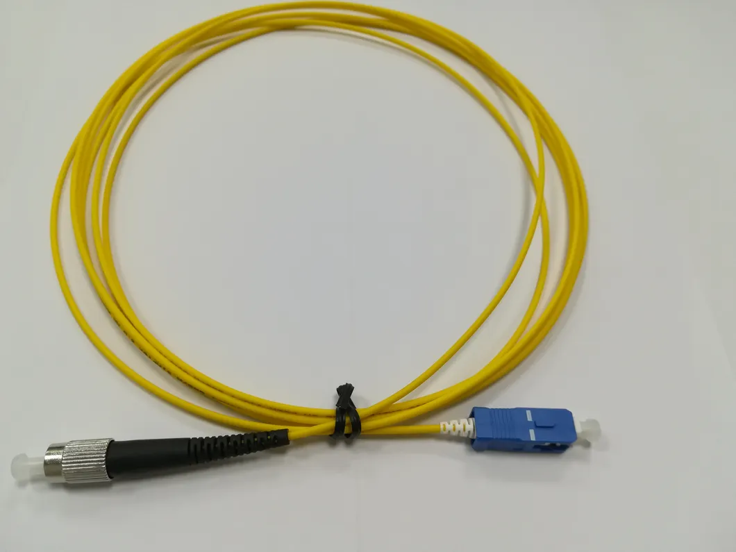 LC Sc Optical Fiber Cable with Small Boot