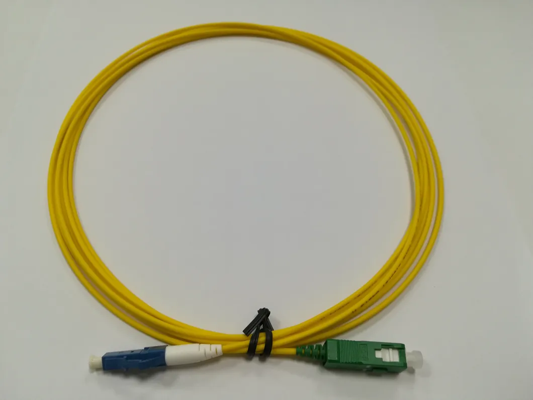 LC Sc Optical Fiber Cable with Small Boot