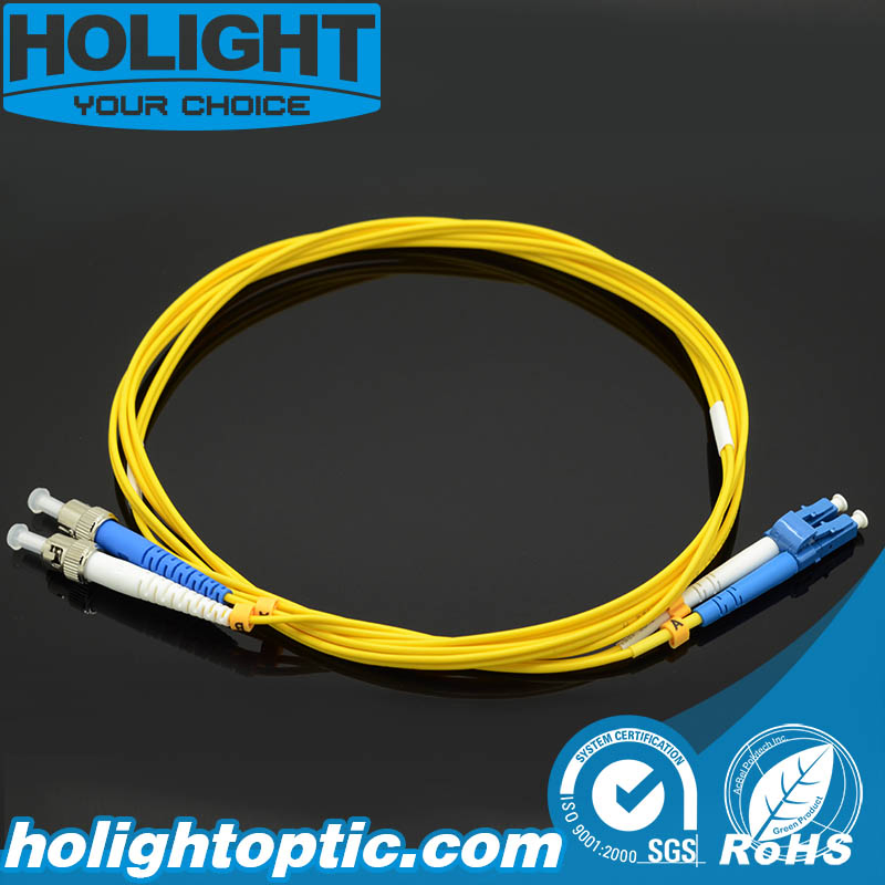 LC to St Single Mode Fiber Optic Patch Cable