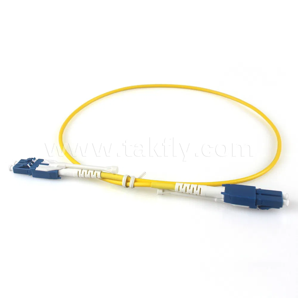 LC Upc Sm Om4 Fiber Optic Cable Patch Cord Uniboot