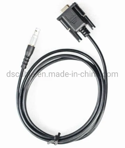 Lemo 0b 5pin Data Transfer Cable Lemo to RS232 Cable Ts/TPS/ DNA to PC Receiver for Gev102 (563625)