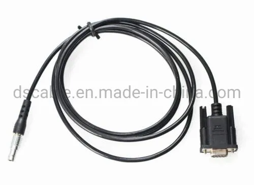 Lemo 0b 5pin Data Transfer Cable Lemo to RS232 Cable Ts/TPS/ DNA to PC Receiver for Gev102 (563625)
