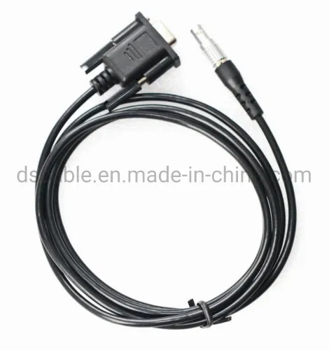 Lemo 0b 5pin Data Transfer Cable Lemo to RS232 Cable Ts/TPS/ DNA to PC Receiver for Gev102 (563625)