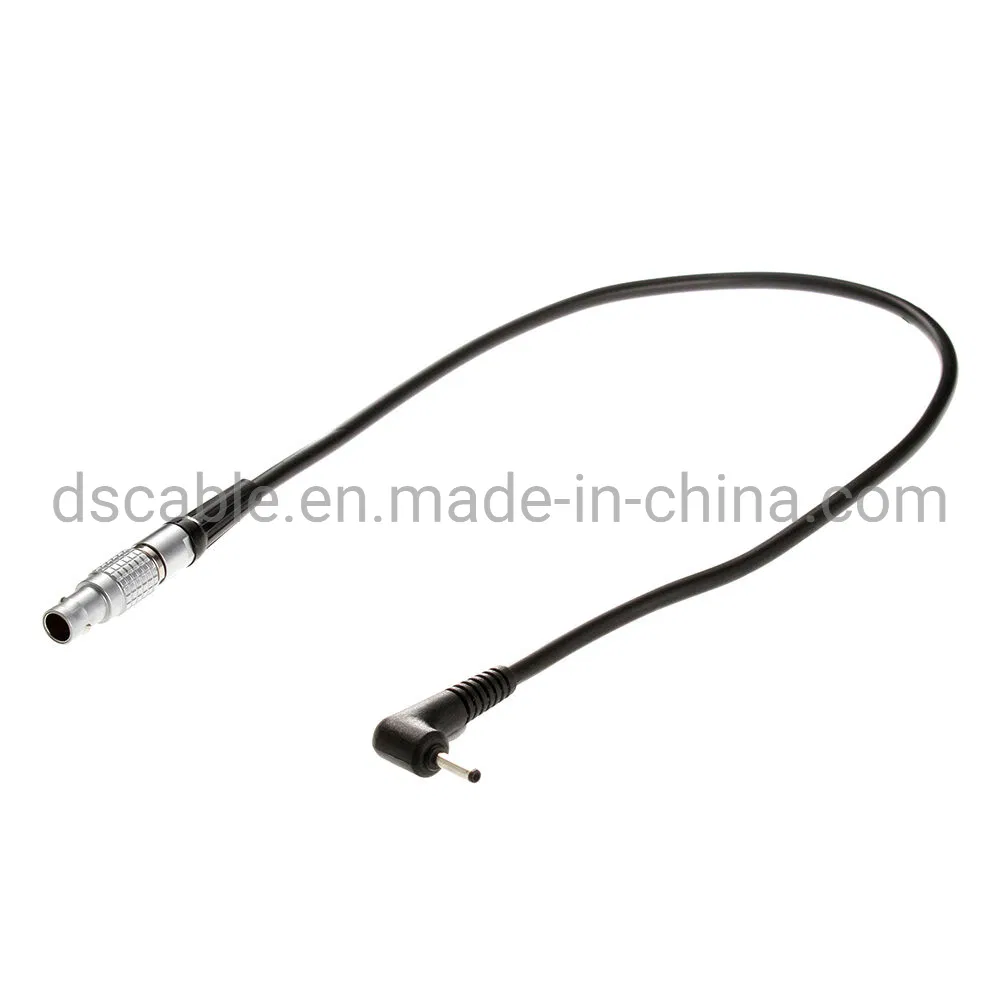 Lemo to 2.5mm Power Supply Cable for Bmd Bmpcc Jtz Dp30 C5 Le V-Mount Power Supply Plate