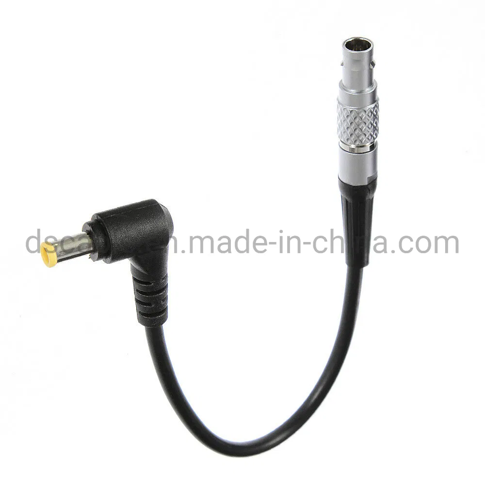 Lemo to 2.5mm Power Supply Cable for Bmd Bmpcc Jtz Dp30 C5 Le V-Mount Power Supply Plate