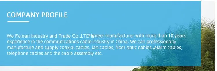 Local Communication Round Wire Feinan Wooden Drum/Carton/Easy Pull Box LAN Cat5e Cable