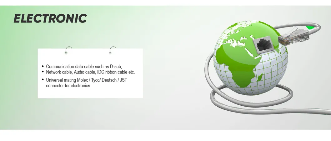 Lumberg 3515 Rast 2.5mm Power Connector with 2.54mm IDC Flat Cable Assembly for PCB Wireharness Manufacturer with Whma/Ipc620