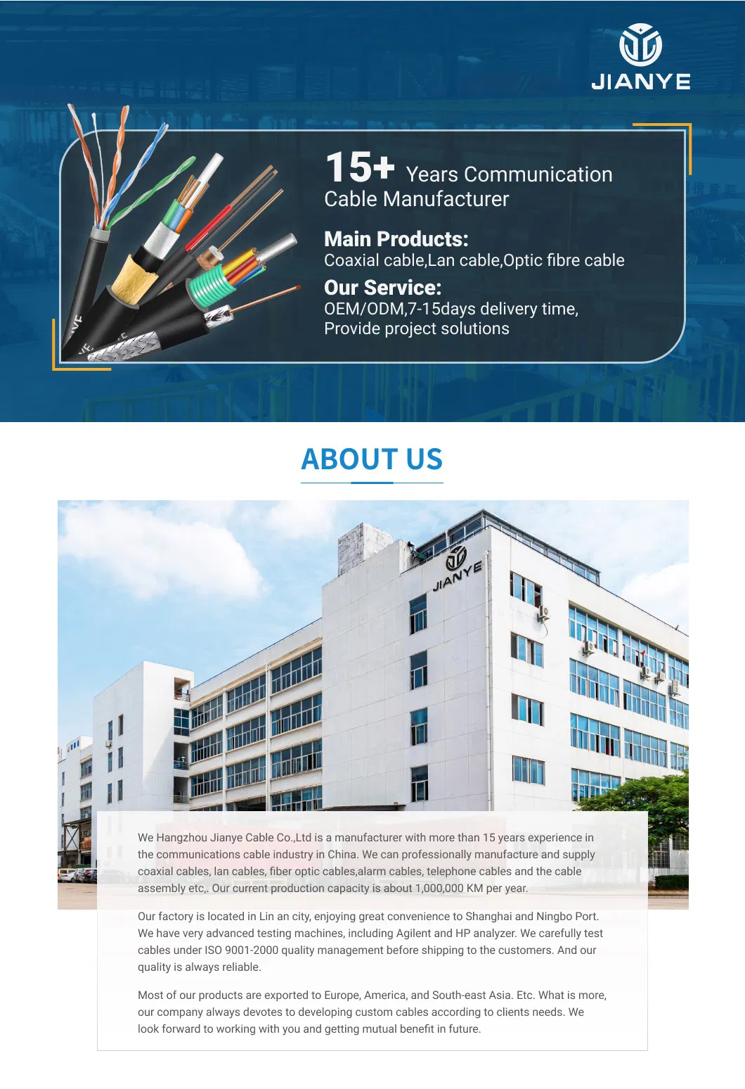 Manufacturer 1/2 Core Drop Cable with Steel Wire LSZH Fiber Optic Drop FTTH Cable
