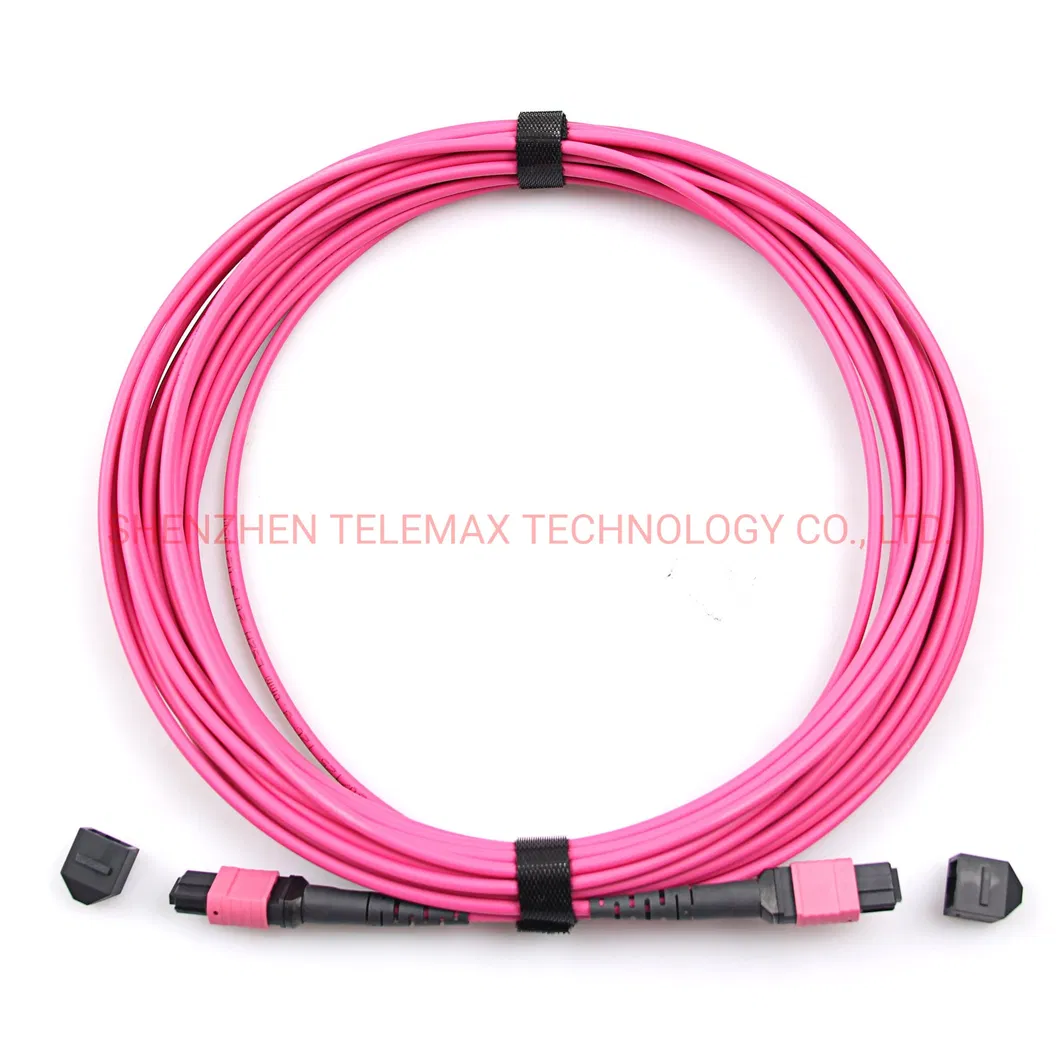MPO/MTP Sm/Om3/Om4 12f/24f Fiber Optic Cord