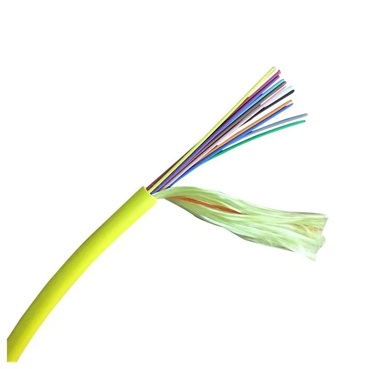 Multiple Fibers OS2 Singlemode Breakout Patch Cable with Yellow Jacket