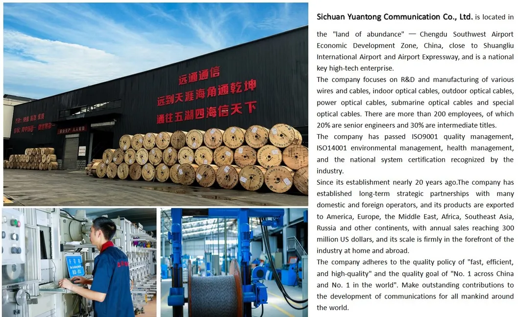 Non-Armored Optic Cable[ Gyxftpy] FTTH Flat Cable Gfrp Dry Type No Oil Water Blocking Yarn 657A1 Cable