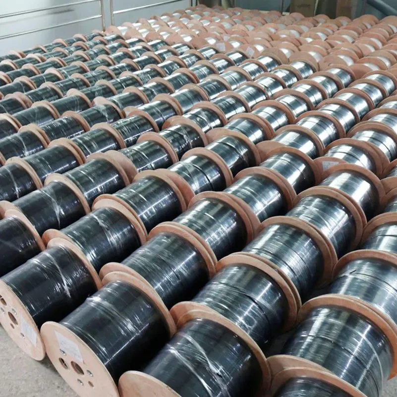 Non-Armored Optic Cable[ Gyxftpy] FTTH Flat Cable Gfrp Dry Type No Oil Water Blocking Yarn 657A1 Cable