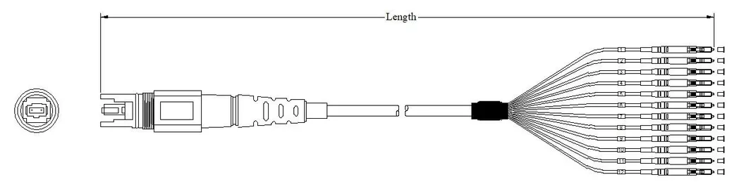 Nsn Boot Dulex LC Fiber Optic Jumper Patch Cord