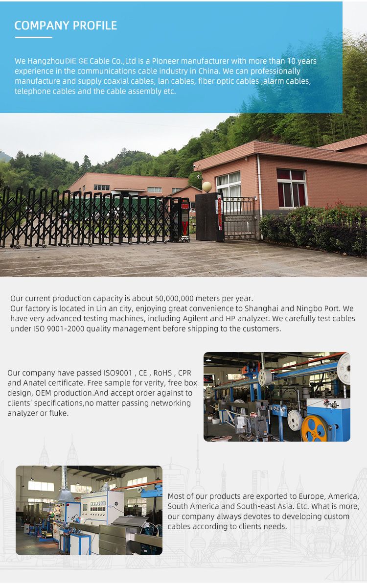 OEM GYXTW 12 Core Single Mode Armoured 10mm Fiber Optic Cable for Higher Tensile Strength Cable