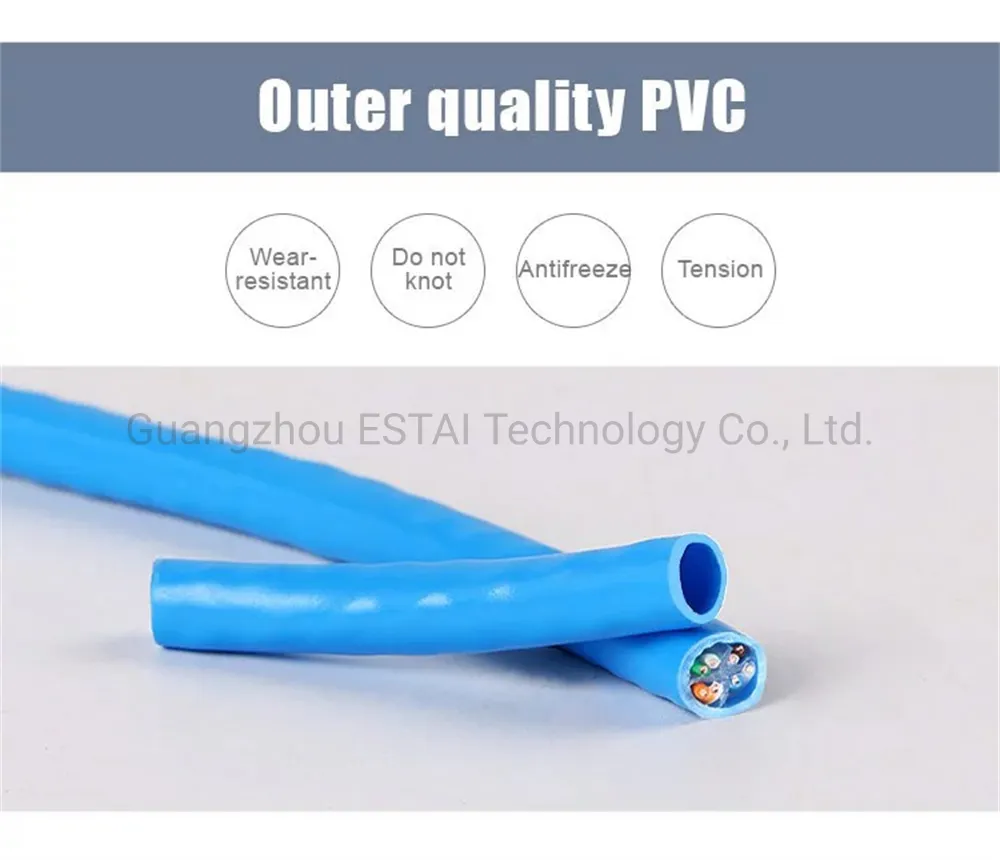 OEM/ODM 305m Copper Telecommunication Cabo De Rede AMP Patch Cord UTP Cat5 5e 6 RG6 7 8 LAN Ethernet Cable Communication Cables