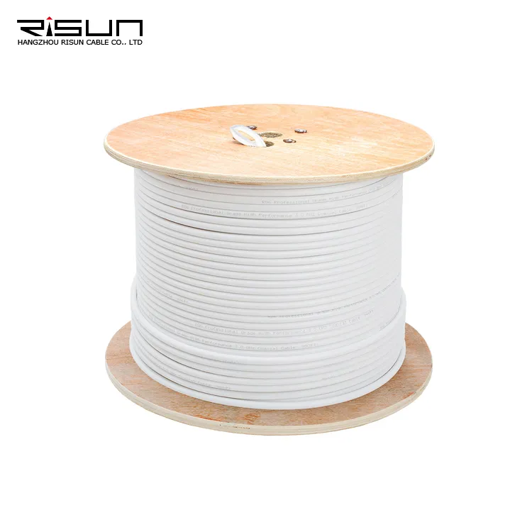 Outdoor 4pairs UTP CAT6A Ethernet Cable 23AWG CCA Bc Network
