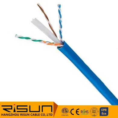 Outdoor 4pairs UTP CAT6A Ethernet Cable 23AWG CCA Bc Network