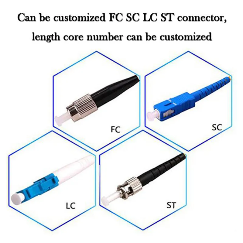 Outdoor MPO Connector Odva MPO Fiber Optic Patchcord Cable IP68 Waterproof Jumper Armored Patch Cord