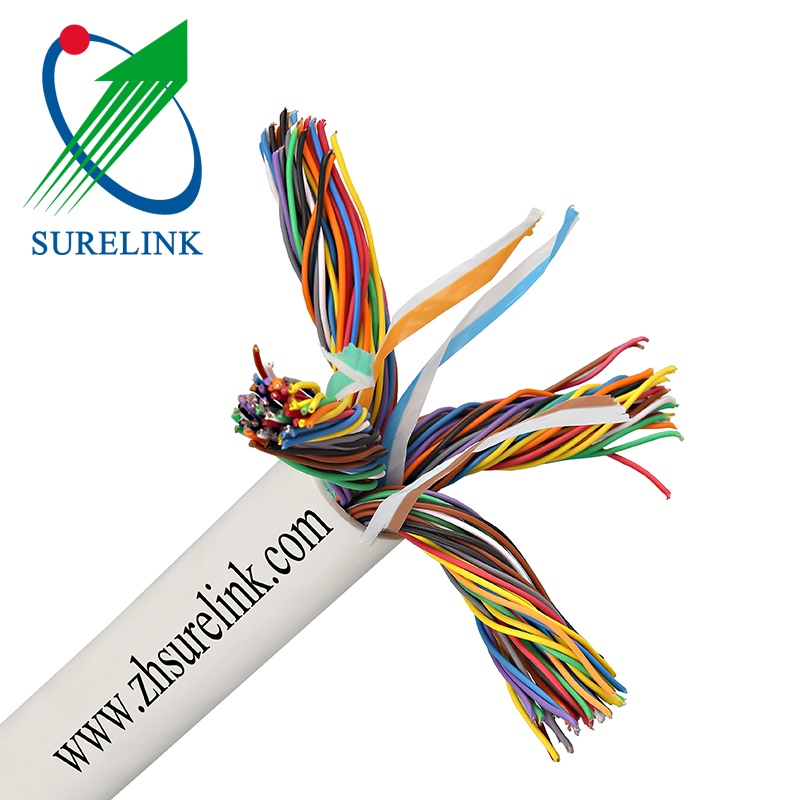Outdoor or Indoor 25pairs 128pairs ADSL Communication Telephone Cable Cat5e
